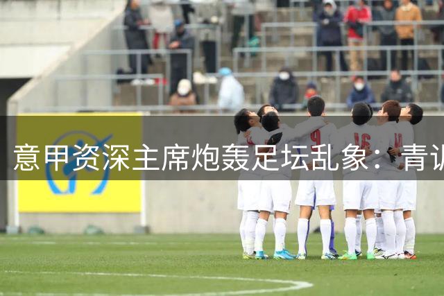 意甲资深主席炮轰足坛乱象：青训荒废比外援泛滥更致命